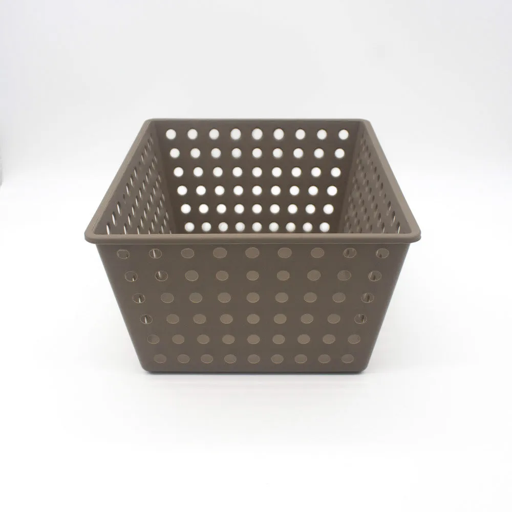 LARGE BASKET WITH LID  15 3/8” X 11 7/8” X 6 1/4” COZA