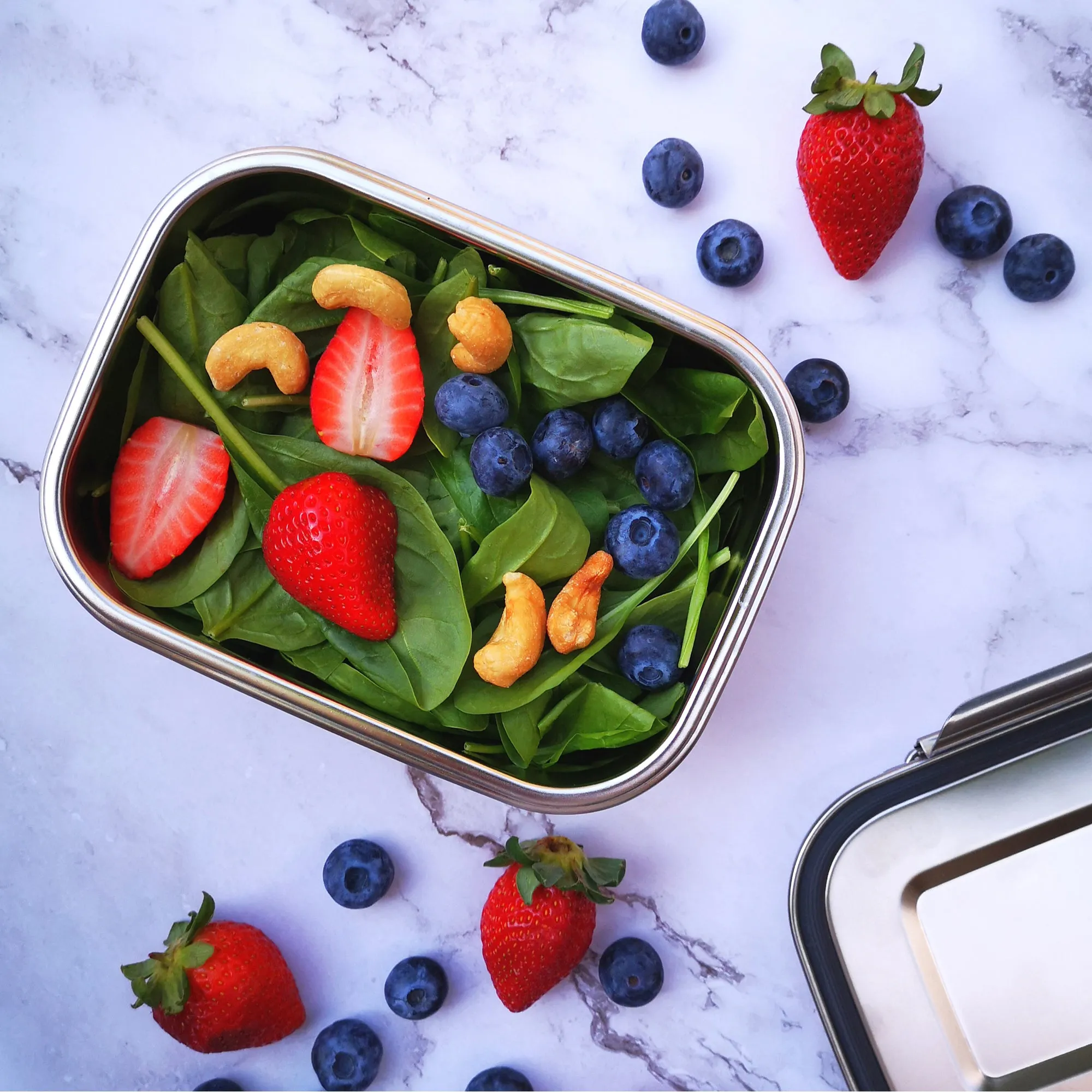 Minimal All Stainless Steel Lunch Box 26 oz