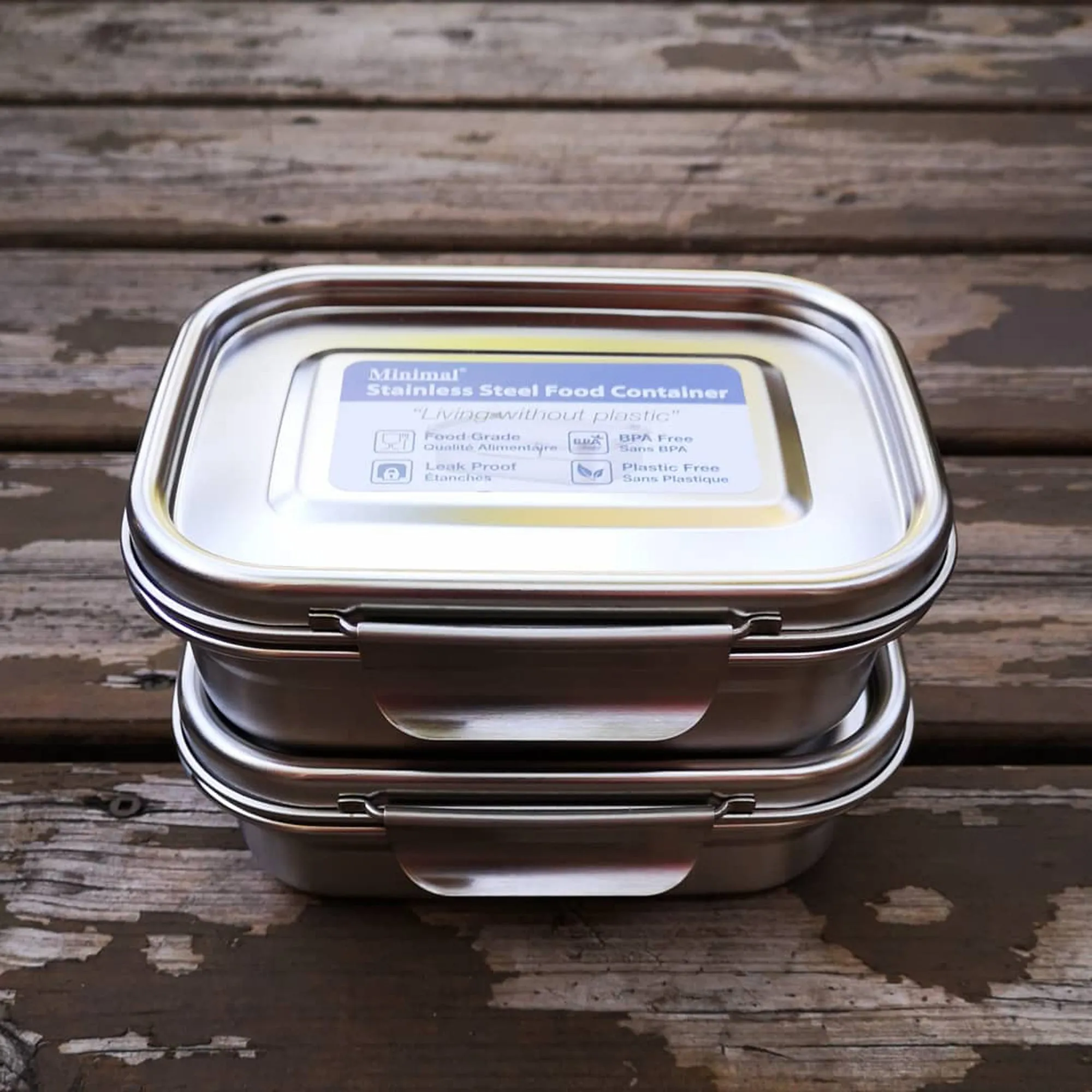 Minimal All Stainless Steel Lunch Box 26 oz