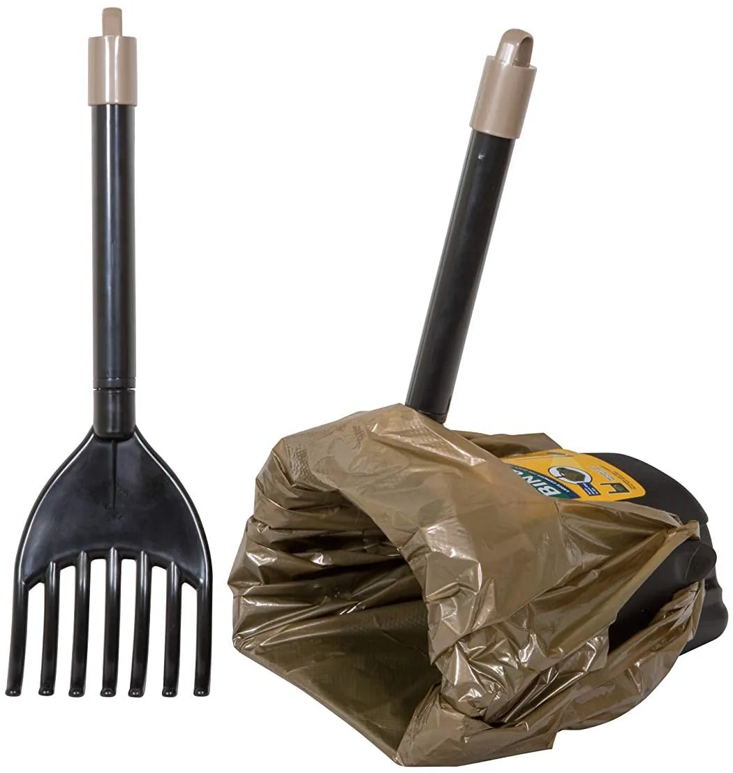 New Petmate Arm & Hammer Swivel Bin & Rake Pooper Scooper!