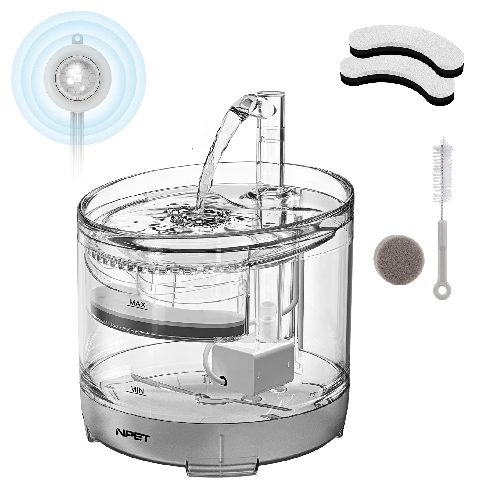 NPET 51 oz. Cat Water Fountain - WF050