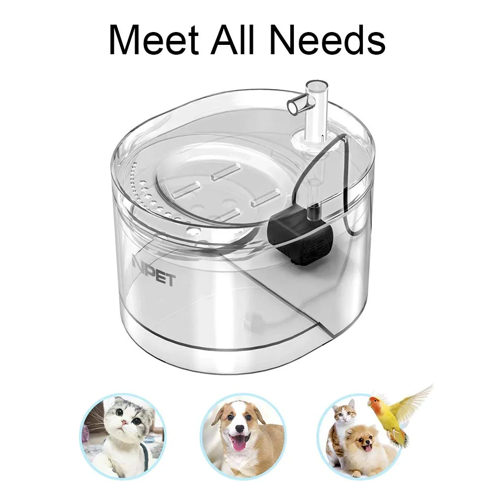 NPET 54 oz. Cat Dog Water Fountain WF030