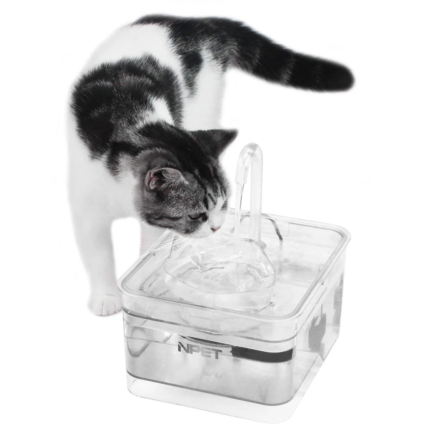 NPET 88 oz. Cat Dog Water Fountain WF010