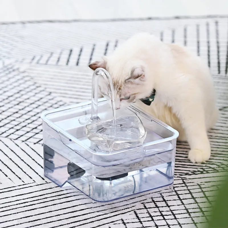 NPET 88 oz. Cat Dog Water Fountain WF010