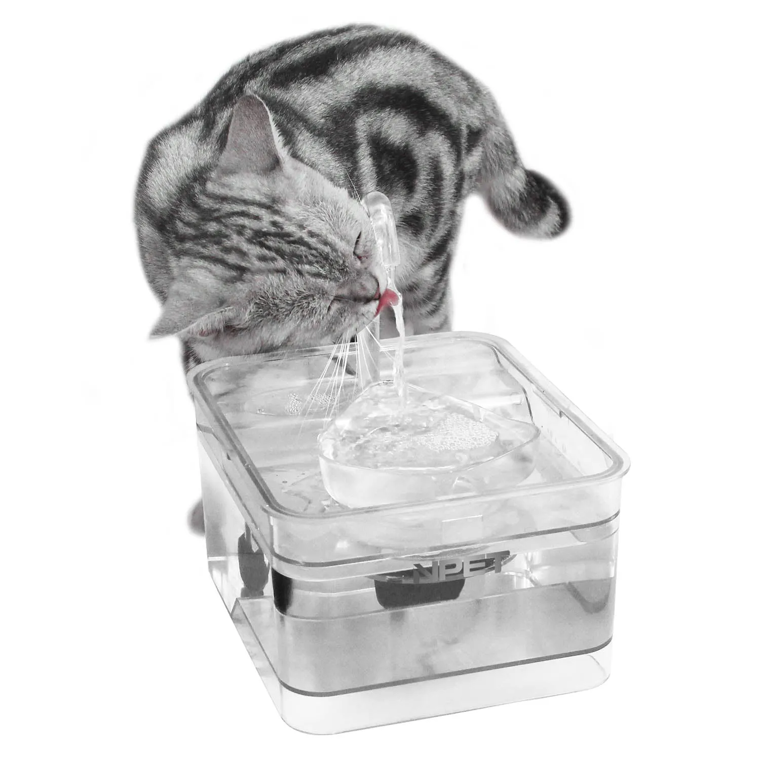 NPET 88 oz. Cat Dog Water Fountain WF010