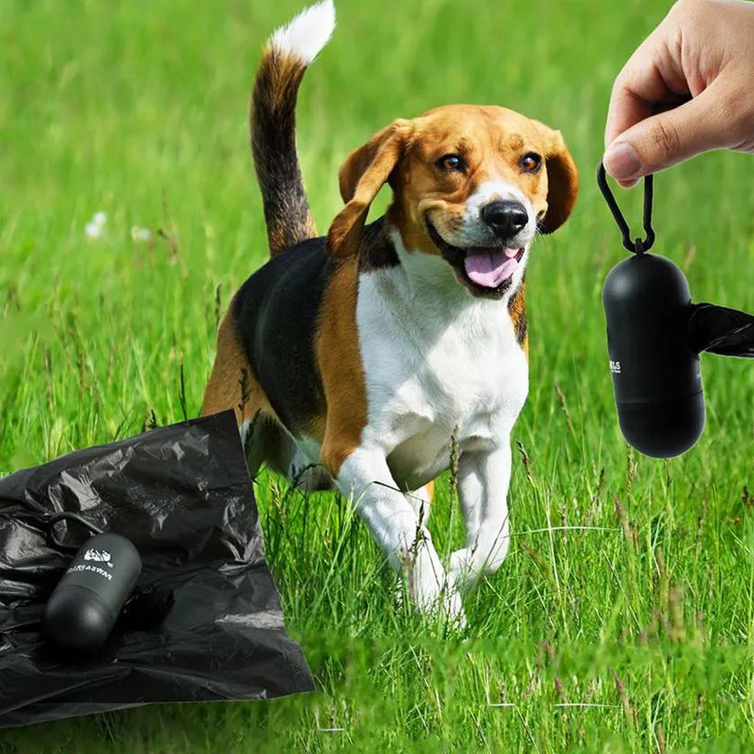 Oxo-Biodegradable Poop Bags for Dogs and Cats with Dispenser