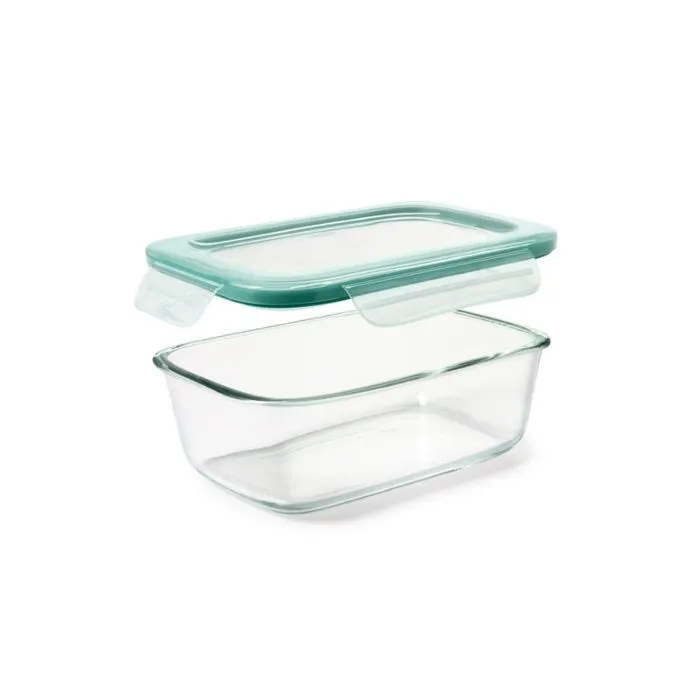 OXO - Good Grips SNAP Glass Storage Container, 8 Cup