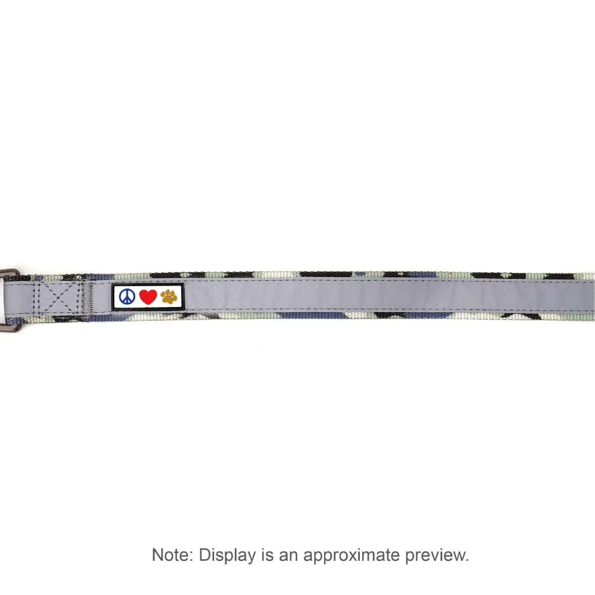 Personalized Reflective Padded Leash 6-Ft