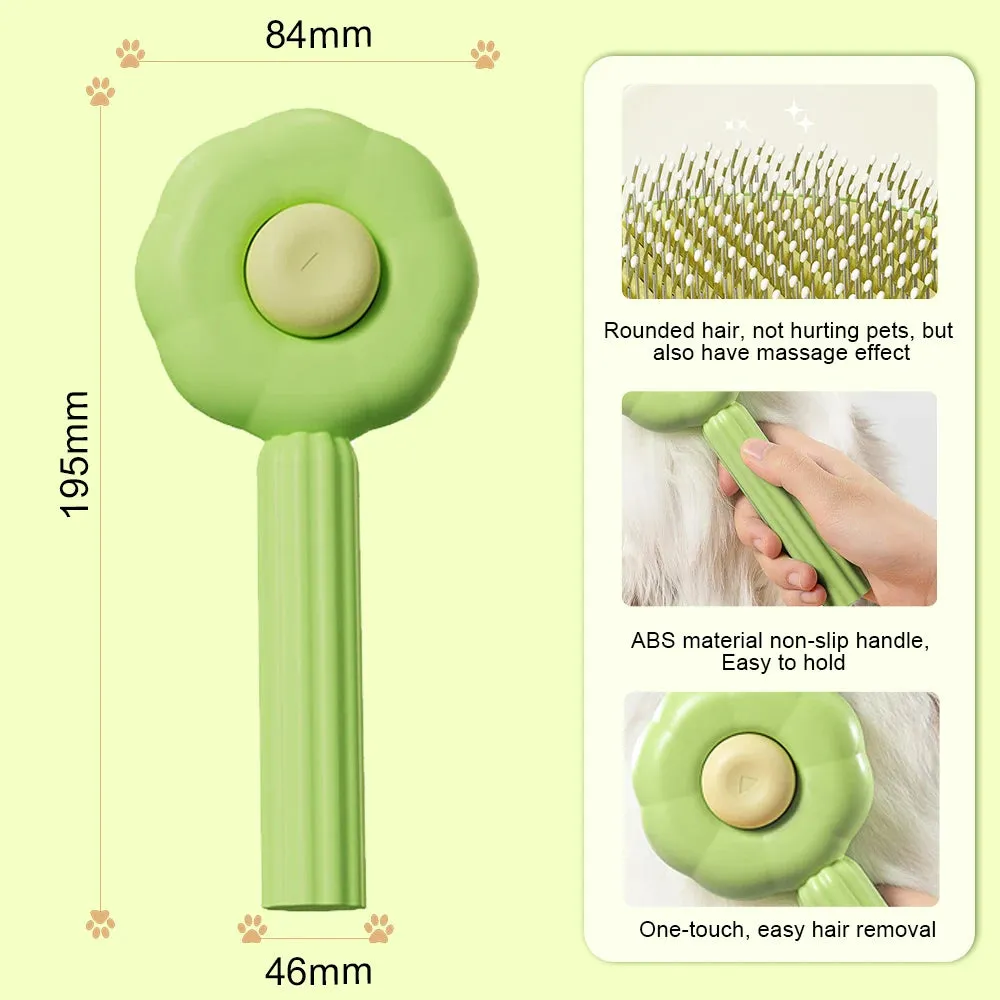 Pet Hair Removal Grooming Comb