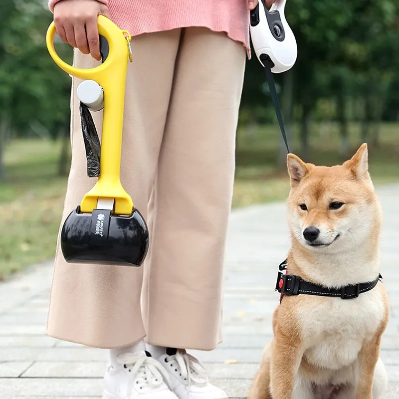 Pet Pooper Scooper for Dog Cats Long Handle Poop Scoop Outdoor Clean Pick Up Waste Picker Cleaning Tools Dog Excrement Collector