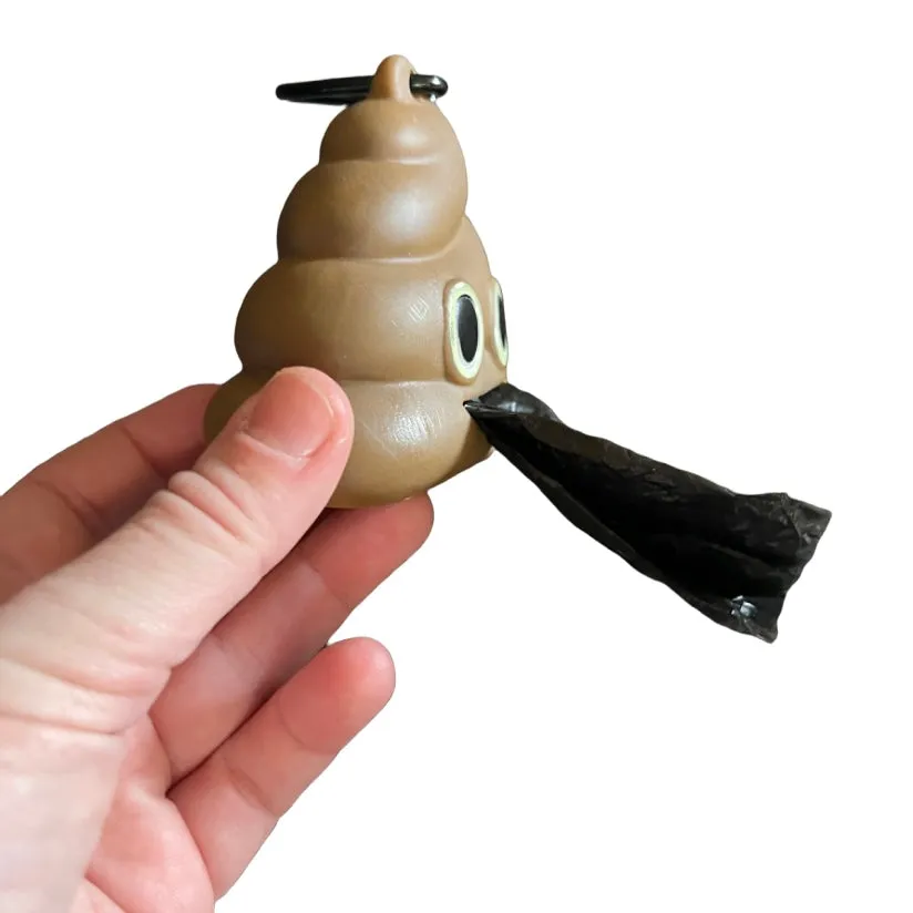 Poop Emoji Rubbish Bag Dispenser