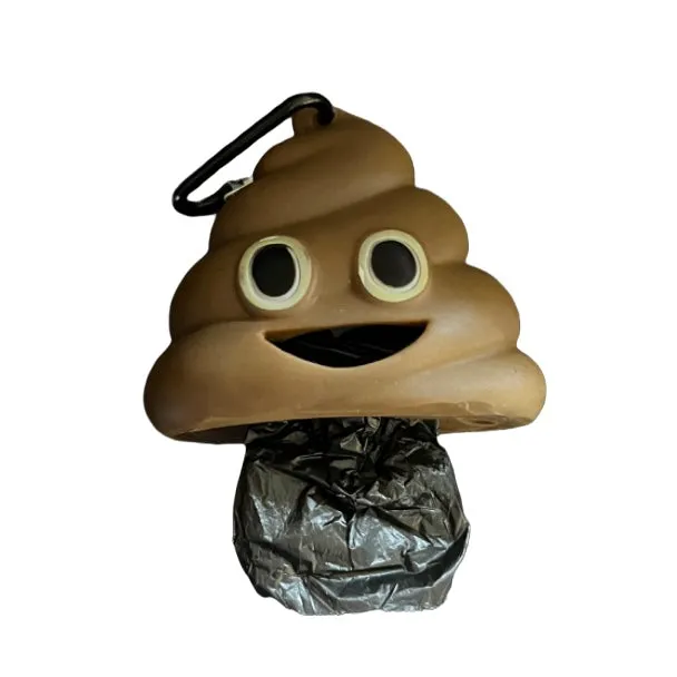Poop Emoji Rubbish Bag Dispenser