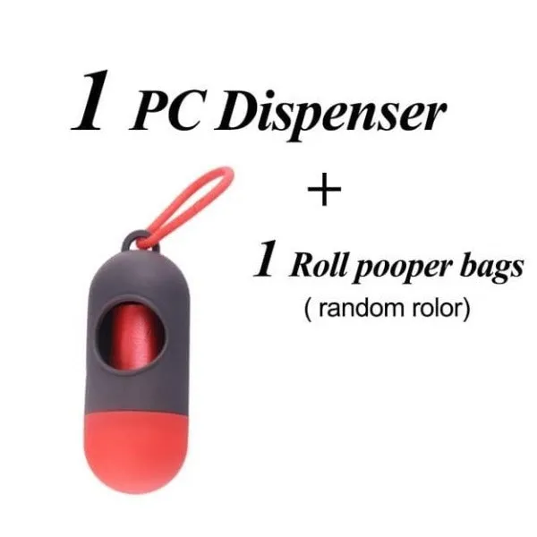 Portable Cat Poop Bag Dispenser