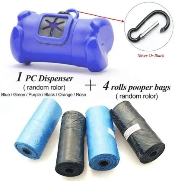 Portable Cat Poop Bag Dispenser