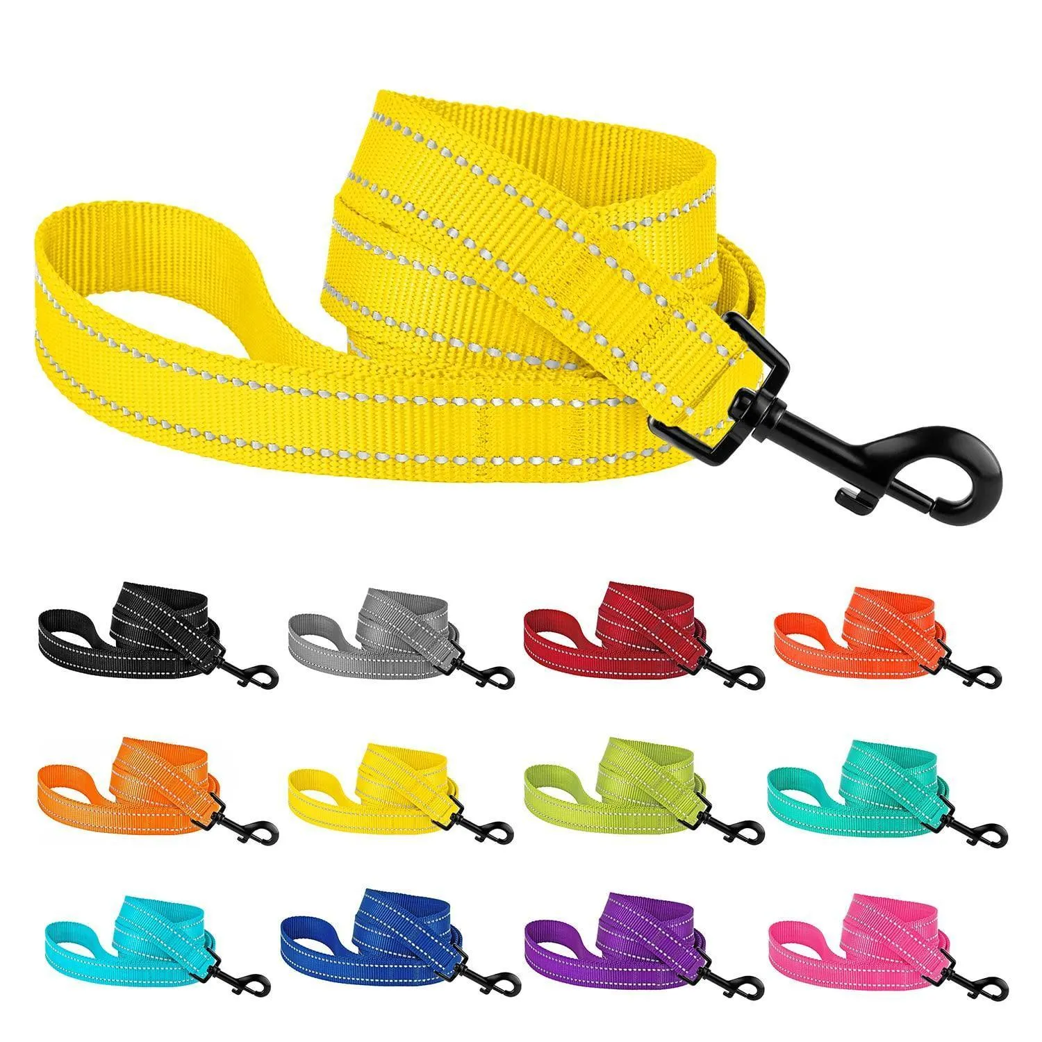 Reflective Nylon Dog Leash