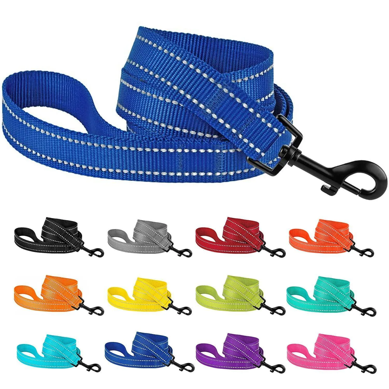 Reflective Nylon Dog Leash