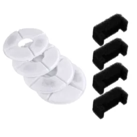 Reptronic Cat/Dog White Water Fountain Combo Filter & Pump Filter Replacement-4 Pack