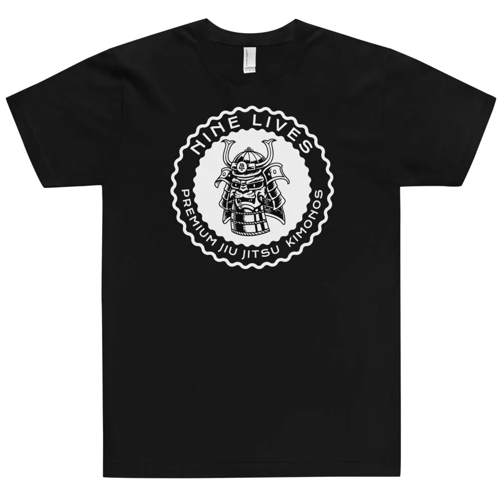 Samurai Cat Tee- Black