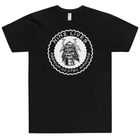 Samurai Cat Tee- Black