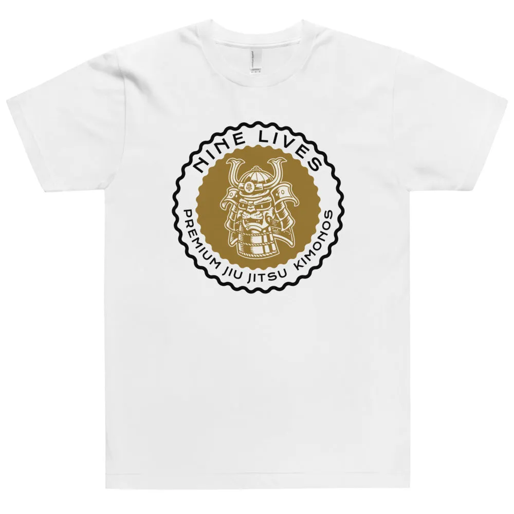 Samurai Cat Tee- White