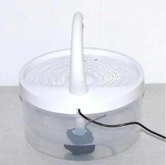 Swan Neck Cat Water Fountain